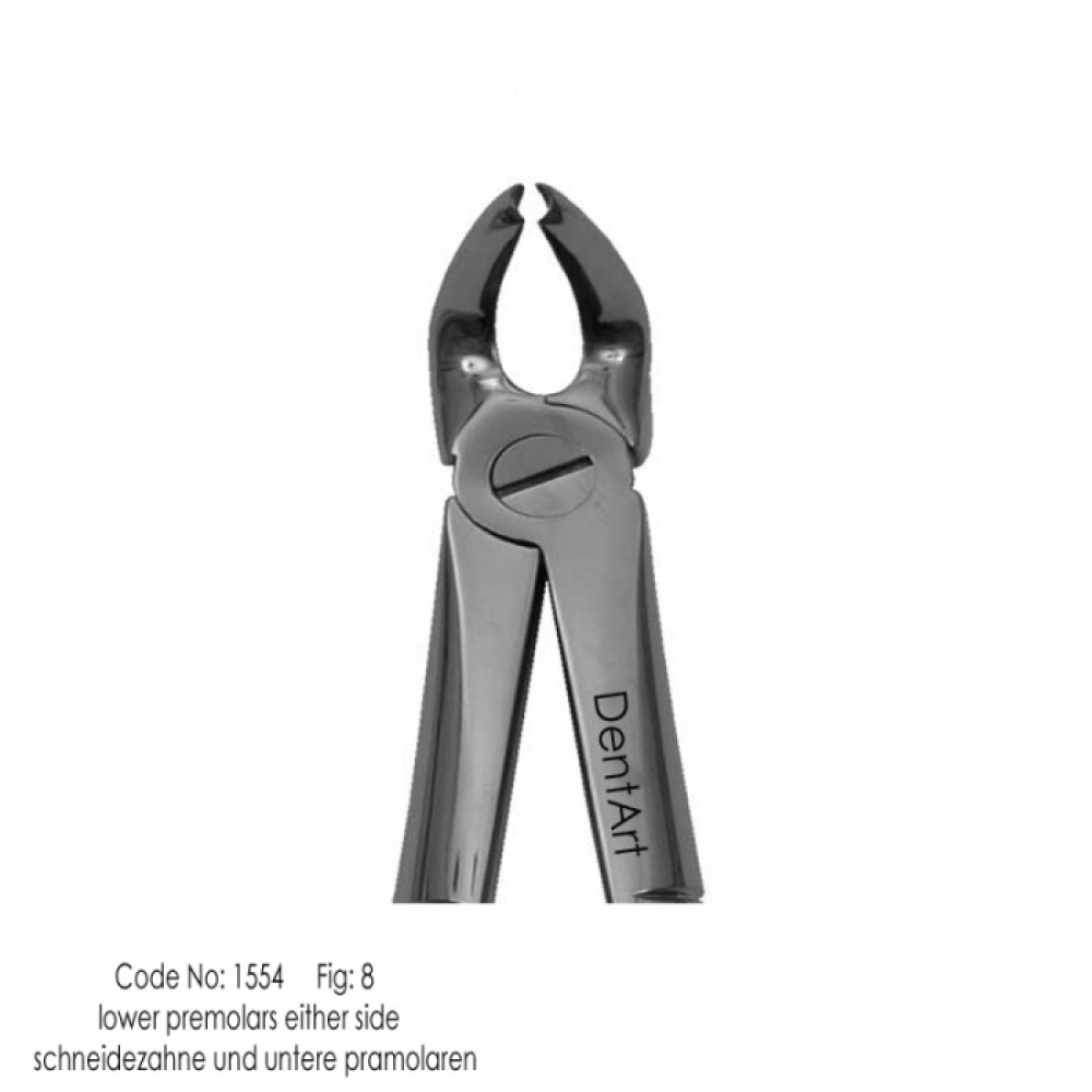 Extraction Forceps. Fig No.8 - UK Type